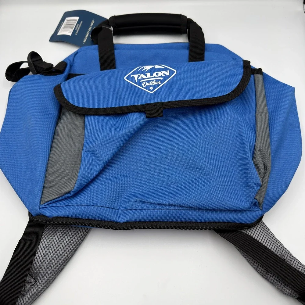 Talon Outdoor Fishing Backpack Upper Blue Grey LI-FB-2401-UP New